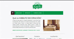 Desktop Screenshot of kibbutzdecoracion.com